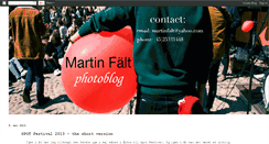 Desktop Screenshot of martinfalt.blogspot.com