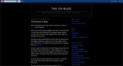 Desktop Screenshot of ev-blog.blogspot.com