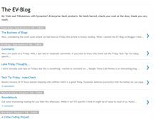 Tablet Screenshot of ev-blog.blogspot.com