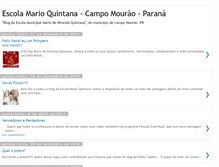 Tablet Screenshot of escolamarioquintana.blogspot.com