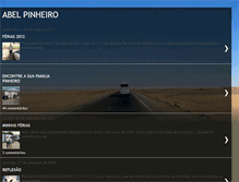 Tablet Screenshot of abelpinheiro.blogspot.com