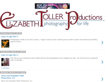 Tablet Screenshot of elizabethtollerproductions.blogspot.com