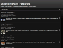 Tablet Screenshot of enriquerichardfotografia.blogspot.com