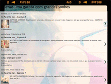 Tablet Screenshot of apenasumagarotacomgrandessonhos.blogspot.com