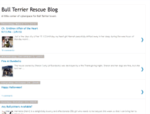 Tablet Screenshot of bullterrierrescue.blogspot.com