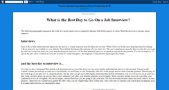 Desktop Screenshot of bestdaytointerview.blogspot.com