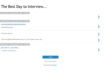 Tablet Screenshot of bestdaytointerview.blogspot.com