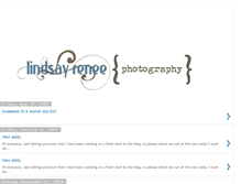 Tablet Screenshot of lindsayreneephotography.blogspot.com