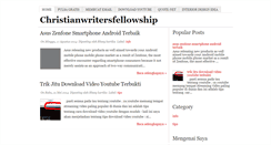 Desktop Screenshot of christianwritersfellowship.blogspot.com
