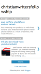 Mobile Screenshot of christianwritersfellowship.blogspot.com