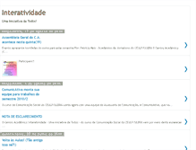 Tablet Screenshot of cainteratividade.blogspot.com