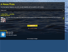 Tablet Screenshot of a-nossa-praia.blogspot.com