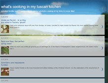 Tablet Screenshot of cookinginlucca.blogspot.com