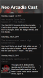 Mobile Screenshot of neoarcadiacast.blogspot.com
