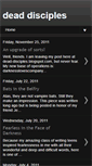 Mobile Screenshot of dead-disciples.blogspot.com