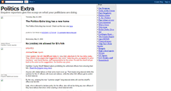 Desktop Screenshot of ohpoliticsextra.blogspot.com