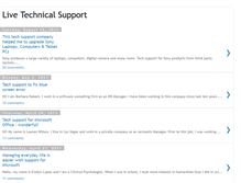 Tablet Screenshot of live-tech-help-and-support.blogspot.com