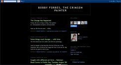 Desktop Screenshot of bobbyforbesartist.blogspot.com