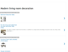 Tablet Screenshot of jhahe-modernlivingroomdecoration.blogspot.com