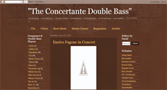 Desktop Screenshot of contrabajoconcertante.blogspot.com