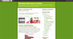 Desktop Screenshot of marketingdokobiet.blogspot.com