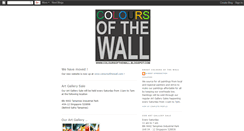 Desktop Screenshot of coloursofthewall.blogspot.com