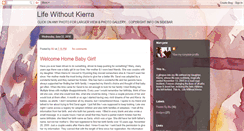 Desktop Screenshot of lifewithoutkierra.blogspot.com