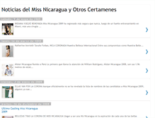 Tablet Screenshot of noticiasmissnicaraguaenlinea.blogspot.com