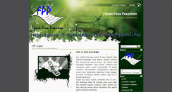 Desktop Screenshot of forumpenapesantren.blogspot.com