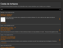 Tablet Screenshot of cestadetortazos.blogspot.com