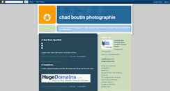 Desktop Screenshot of chadboutin.blogspot.com