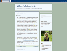 Tablet Screenshot of 40thingstodo.blogspot.com