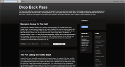 Desktop Screenshot of dropbackpass.blogspot.com