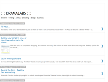 Tablet Screenshot of dramalabs.blogspot.com