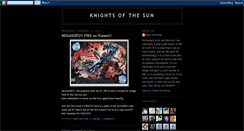 Desktop Screenshot of knightsofthesun.blogspot.com