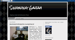 Desktop Screenshot of jualsingkonggajah.blogspot.com