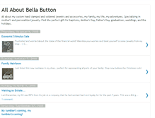 Tablet Screenshot of allaboutbellabutton.blogspot.com