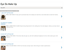 Tablet Screenshot of eyedomakeups.blogspot.com