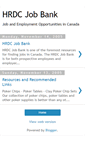 Mobile Screenshot of hrdcjobbank.blogspot.com