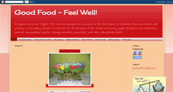 Desktop Screenshot of goodfood-feelwell.blogspot.com