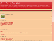 Tablet Screenshot of goodfood-feelwell.blogspot.com