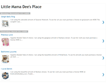 Tablet Screenshot of littlemamadeesplace.blogspot.com