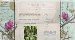 Desktop Screenshot of amegalilife.blogspot.com