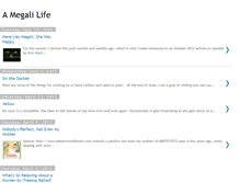 Tablet Screenshot of amegalilife.blogspot.com