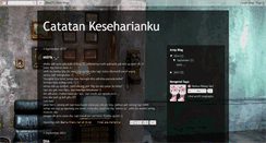 Desktop Screenshot of catatankeseharian.blogspot.com