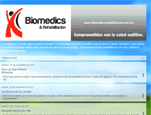 Tablet Screenshot of biomedicsyrehabilitacion.blogspot.com