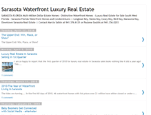 Tablet Screenshot of luxury-florida-real-estate.blogspot.com