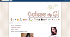 Desktop Screenshot of blogcoisasdagi.blogspot.com