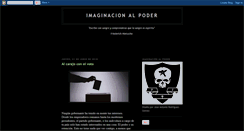 Desktop Screenshot of imaginacionalpoder77.blogspot.com