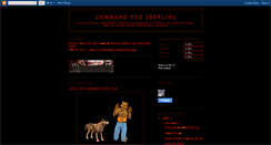 Desktop Screenshot of commandred.blogspot.com